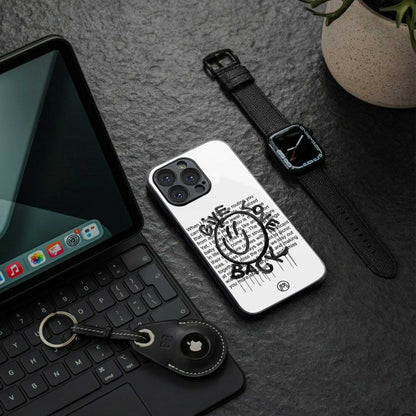 give love back back phone cover | glass case for samsung galaxy s24 plus