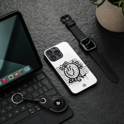 give love back back phone cover | glass case for iphone 16 pro max