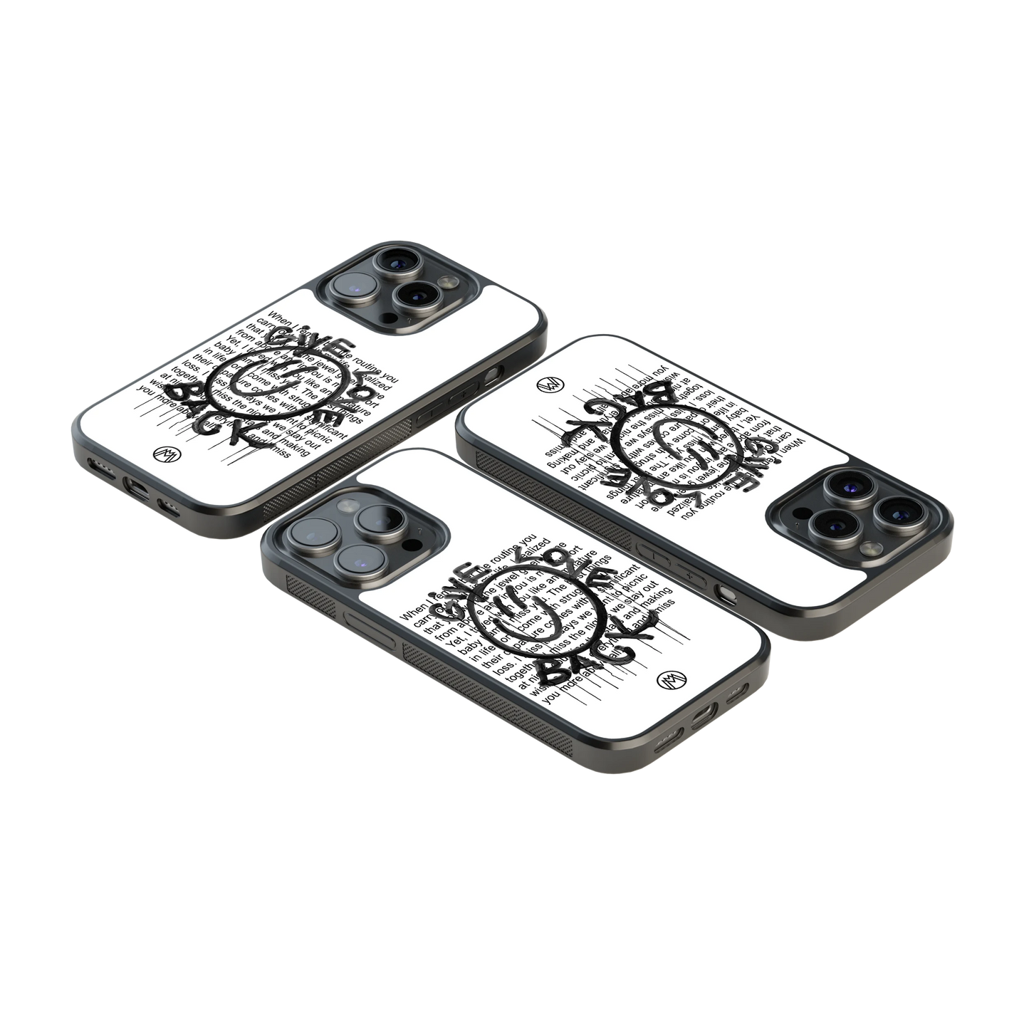 Luxury Glass Back Mobile Cover for iPhone, Samsung Galaxy, OnePlus, Pixel, Redmi & More