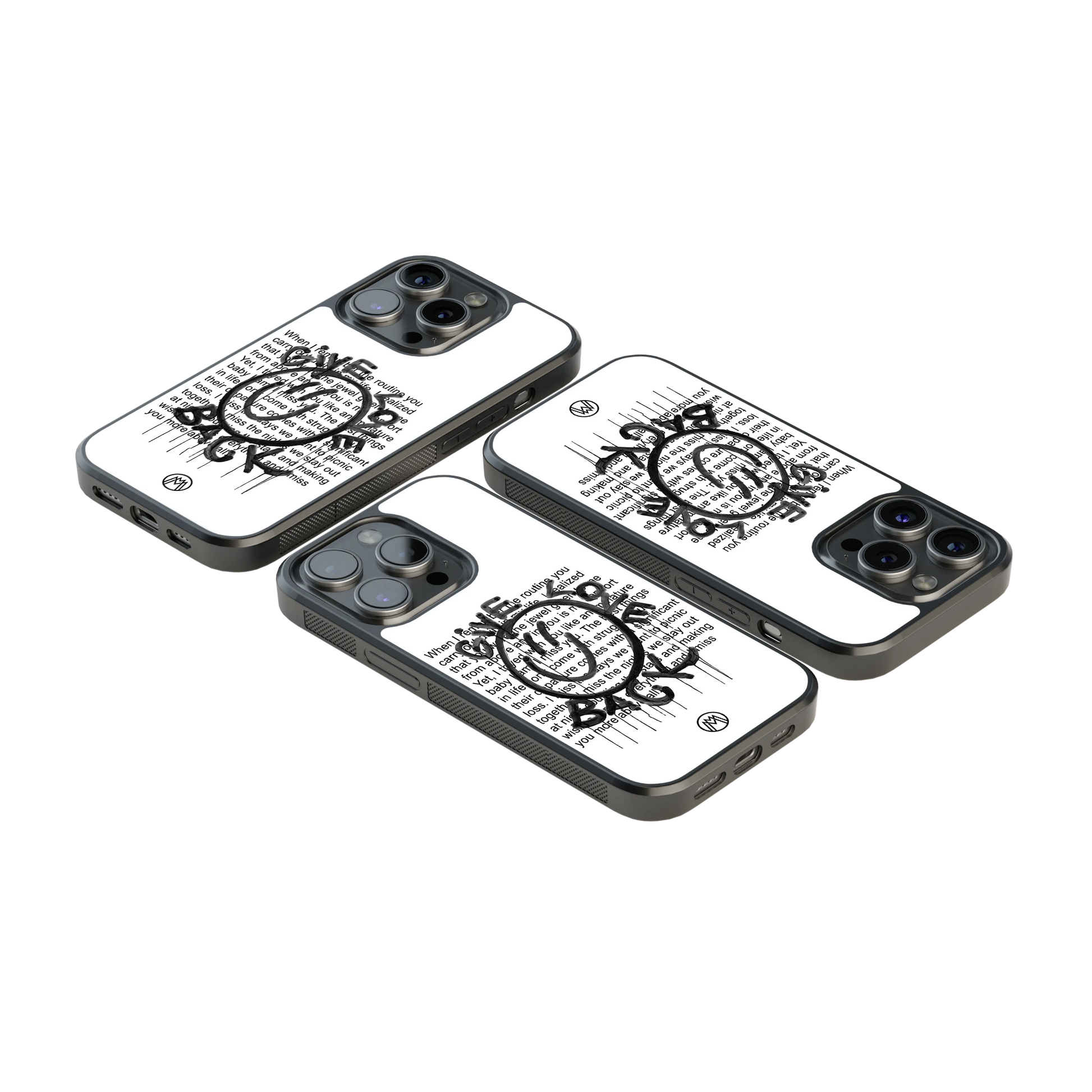 Luxury Glass Back Mobile Cover for iPhone, Samsung Galaxy, OnePlus, Pixel, Redmi & More