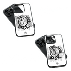 Trendy Glass Back Mobile Case for iPhone, Samsung, Redmi, OnePlus, Google Pixel, Motorola