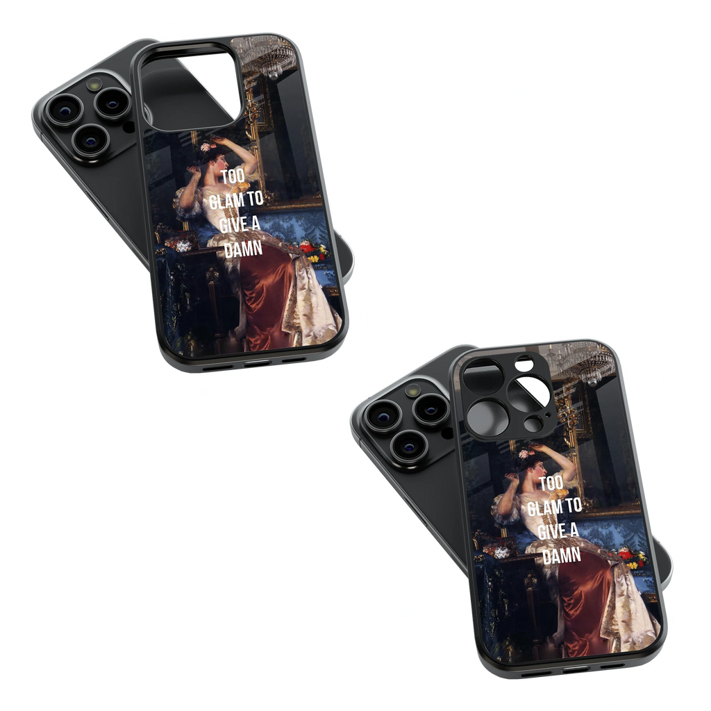 Trendy Glass Back Mobile Case for iPhone, Samsung, Redmi, OnePlus, Google Pixel, Motorola
