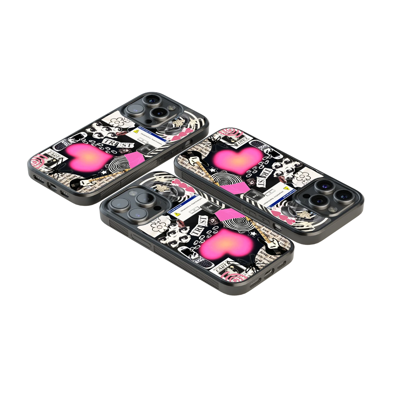 Luxury Glass Back Mobile Cover for iPhone, Samsung Galaxy, OnePlus, Pixel, Redmi & More