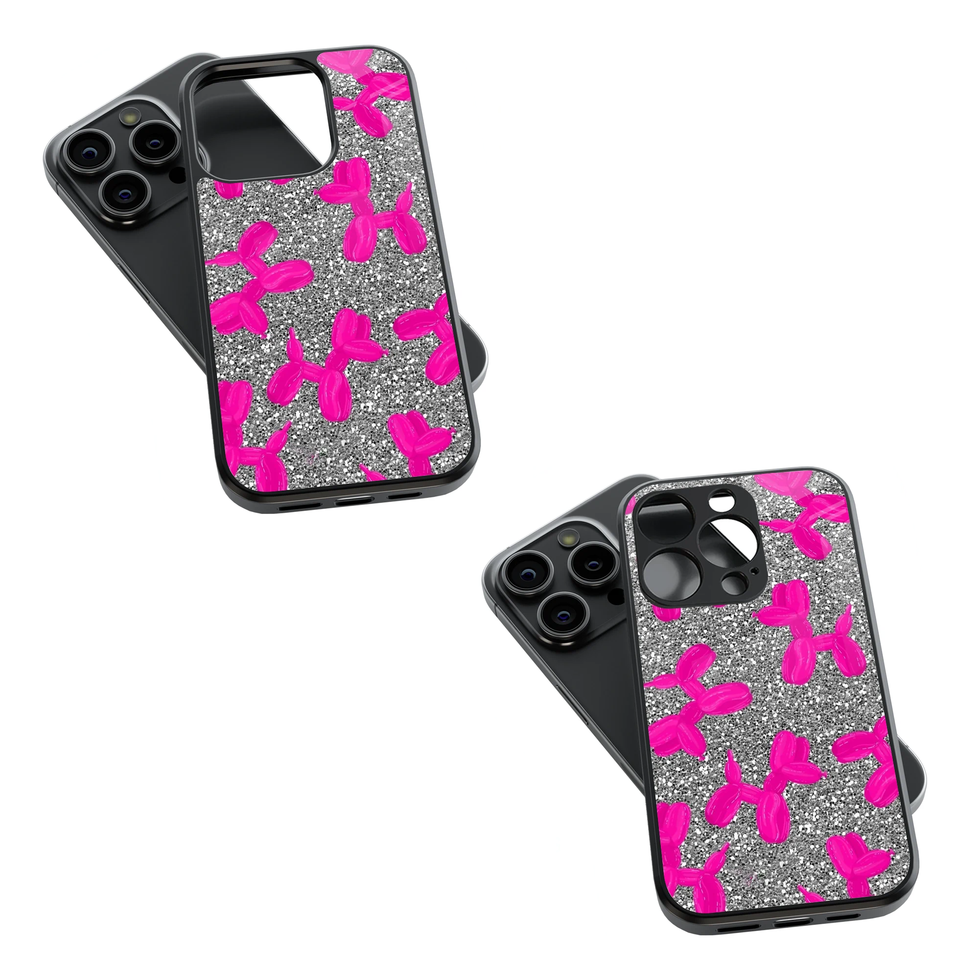 Trendy Glass Back Mobile Case for iPhone, Samsung, Redmi, OnePlus, Google Pixel, Motorola