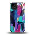 glitz back phone cover | glass case for iphone 13 mini