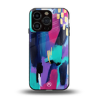 glitz back phone cover | glass case for iphone 13 pro