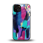 glitz back phone cover | glass case for iphone 13