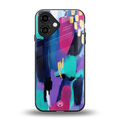 glitz back phone cover | glass case for iphone 16