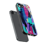 glitz back phone cover | glass case for iphone 16e