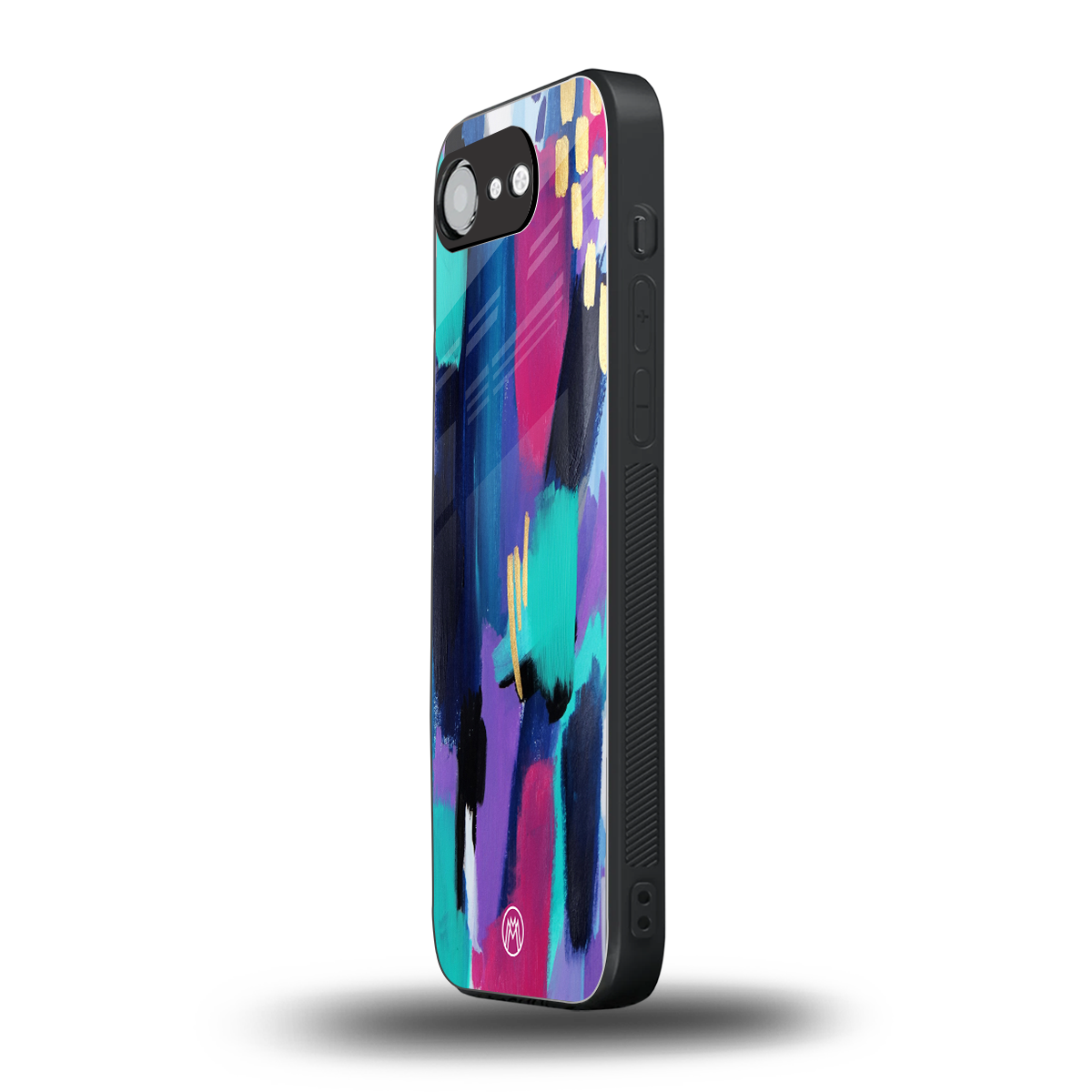 glitz back phone cover | glass case for iphone 16e