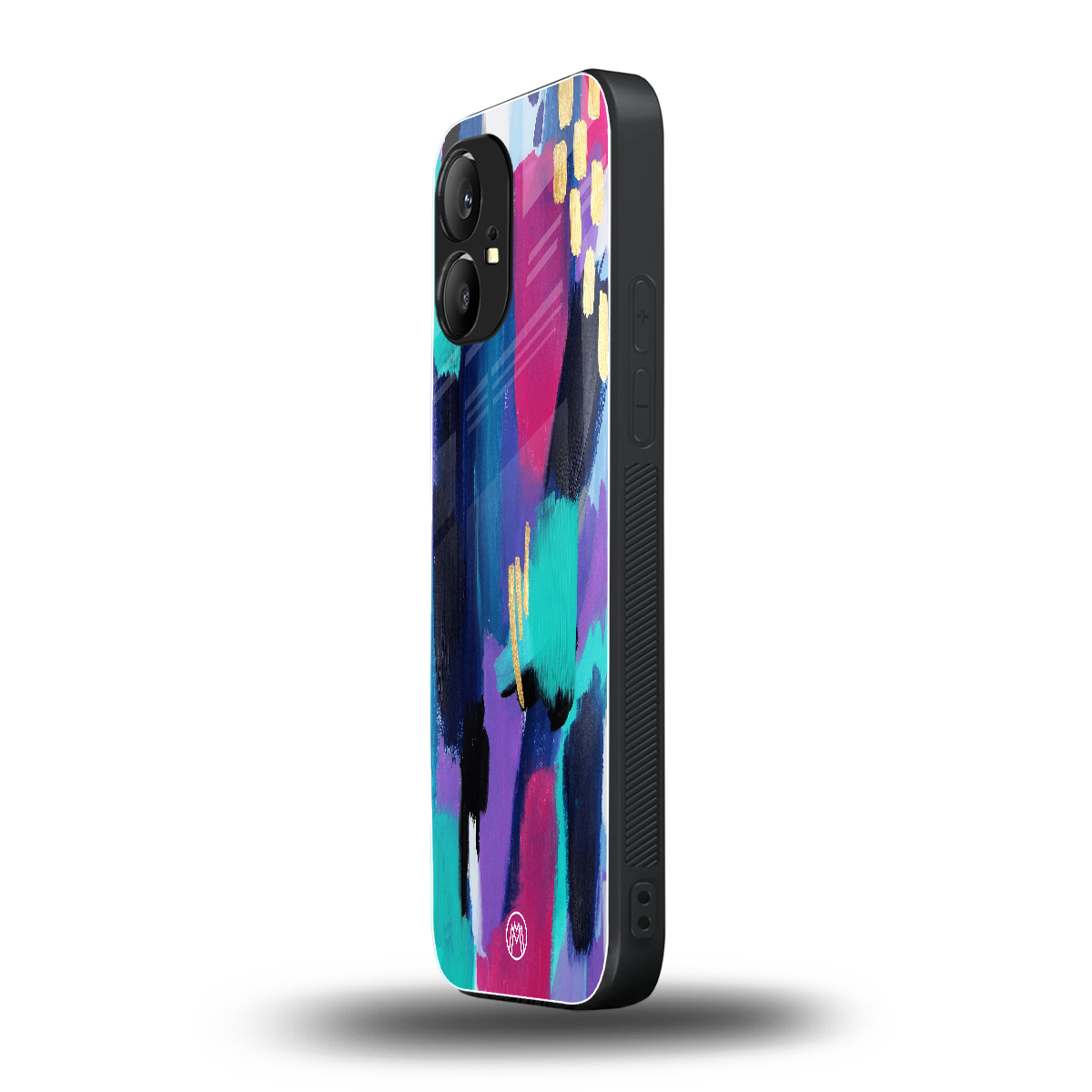 glitz back phone cover | glass case for nothing phone 1