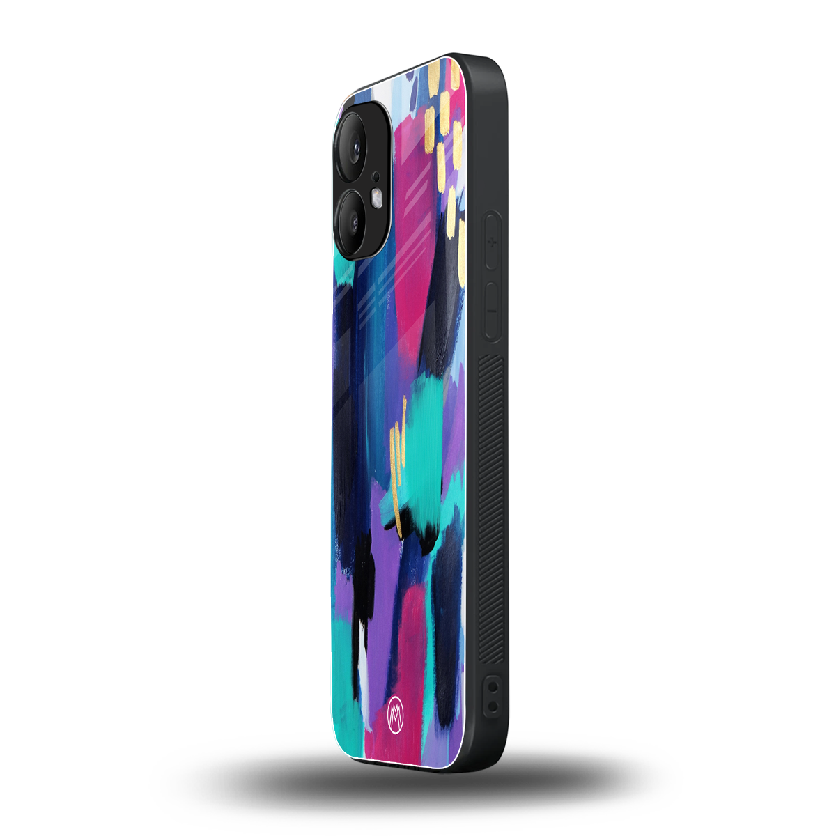 glitz back phone cover | glass case for nothing phone 2