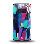 glitz back phone cover | glass case for nothing phone 2a