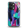 glitz back phone cover | glass case for oneplus nord 3