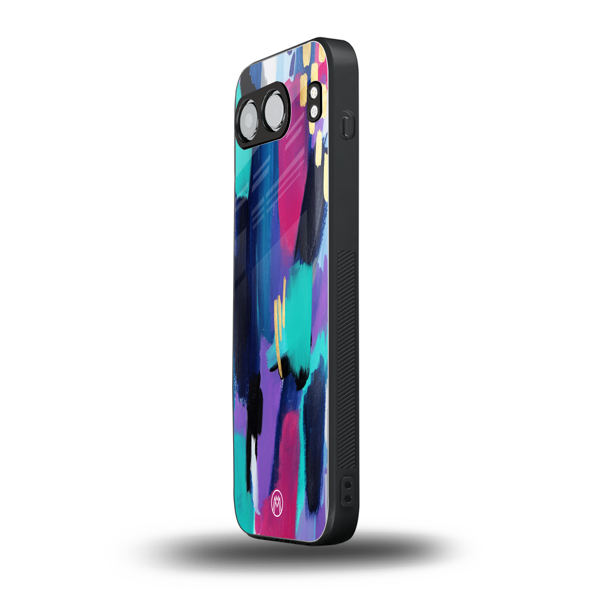 glitz back phone cover | glass case for oneplus nord 4