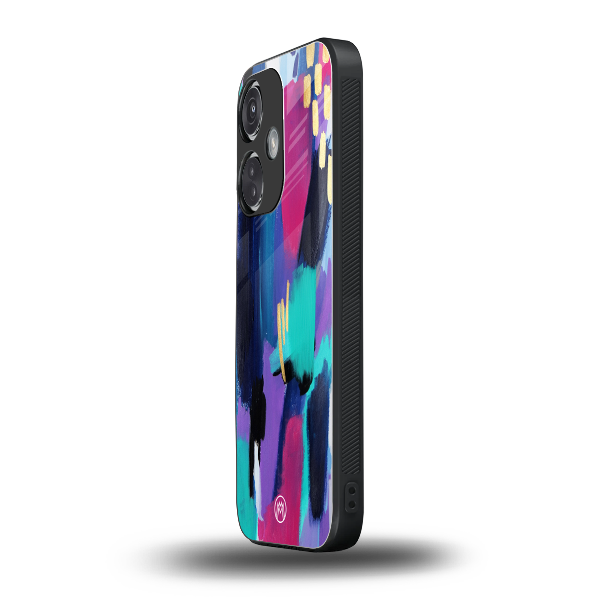 glitz back phone cover | glass case for oneplus nord ce 3