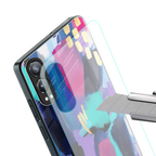 glitz back phone cover | glass case for oneplus nord ce 4 lite