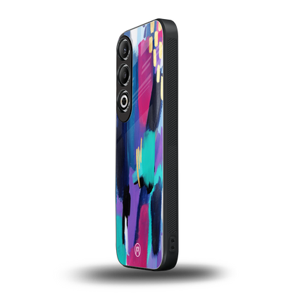 glitz back phone cover | glass case for oneplus nord ce 4