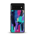 glitz back phone cover | glass case for google pixel 6