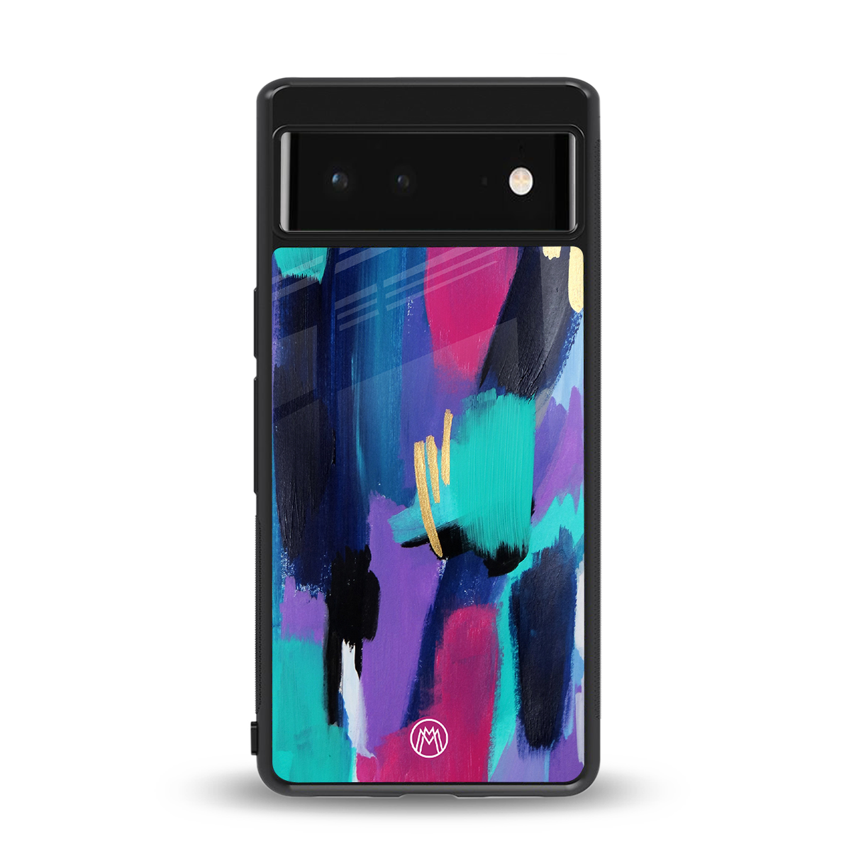 glitz back phone cover | glass case for google pixel 6