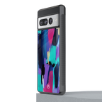 glitz back phone cover | glass case for google pixel 7 pro