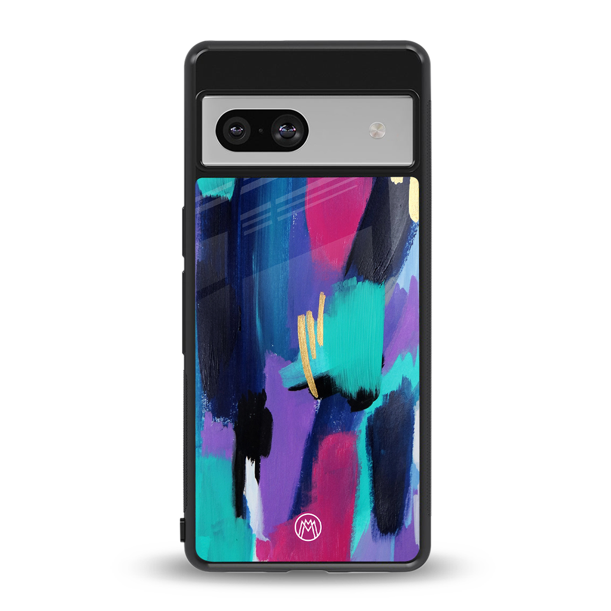 glitz back phone cover | glass case for Google Pixel 7A