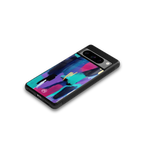 glitz back phone cover | glass case for google pixel 8 pro