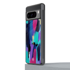 glitz back phone cover | glass case for google pixel 8 pro