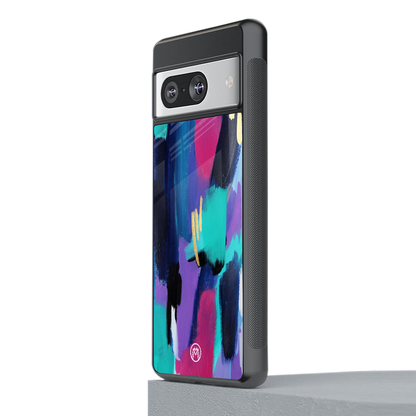 glitz back phone cover | glass case for Google Pixel 8