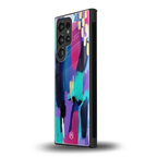 glitz back phone cover | glass case for samsung galaxy s23 ultra