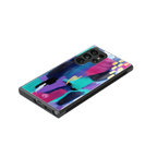 glitz back phone cover | glass case for samsung galaxy s23 ultra