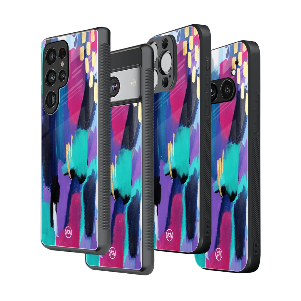 Stylish Glass Back Case for All Smartphones – iPhone, Samsung, OnePlus, Pixel, Redmi, Oppo, Vivo, Motorola