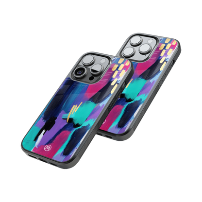 Protective Glass Back Phone Case Compatible with iPhone, Samsung, OnePlus, Pixel & More