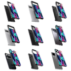 Durable Glass Back Mobile Case for iPhone, Samsung, OnePlus, Google Pixel, Redmi, Vivo, Oppo