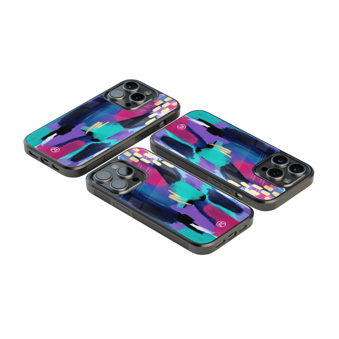 Luxury Glass Back Mobile Cover for iPhone, Samsung Galaxy, OnePlus, Pixel, Redmi & More