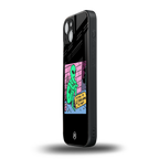 go home alien back phone cover | glass case for iphone 14 plus