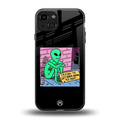 go home alien back phone cover | glass case for iphone 15
