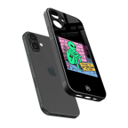 go home alien back phone cover | glass case for iphone 16 plus