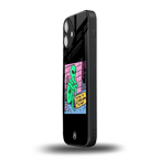 go home alien back phone cover | glass case for iphone 16 plus