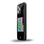 go home alien back phone cover | glass case for iphone 16 pro max