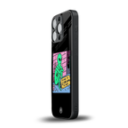 go home alien back phone cover | glass case for iphone 16 pro