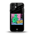 go home alien back phone cover | glass case for iphone 16