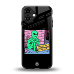 go home alien back phone cover | glass case for iphone 16