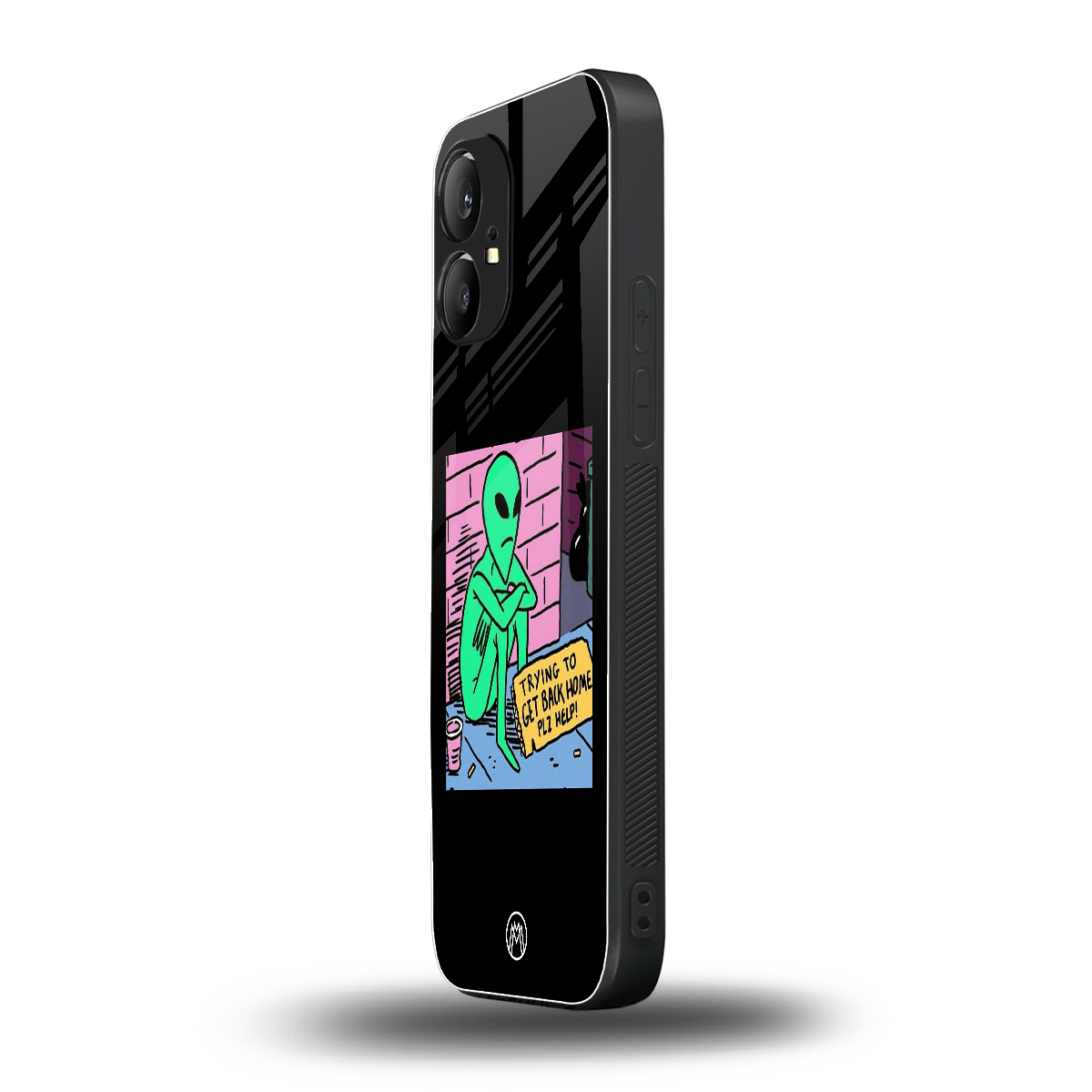 go home alien back phone cover | glass case for nothing phone 1