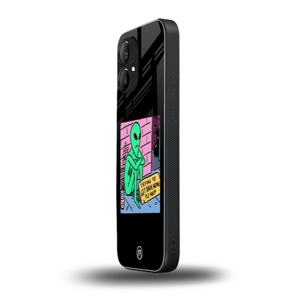 go home alien back phone cover | glass case for nothing phone 1