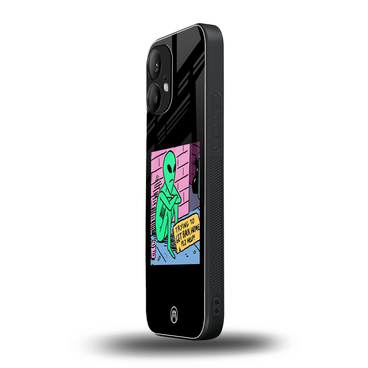 go home alien back phone cover | glass case for nothing phone 2