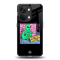 go home alien back phone cover | glass case for oneplus nord 3