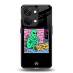 go home alien back phone cover | glass case for oneplus nord 3