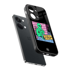 go home alien back phone cover | glass case for oneplus nord 3