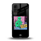 go home alien back phone cover | glass case for oneplus nord ce 4 lite